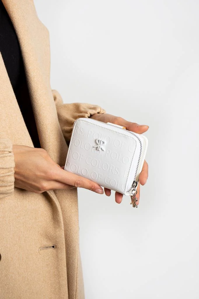 Impolo Nora Beyaz Kadın Cüzdan 10x13 Ebatında - Görsel 3