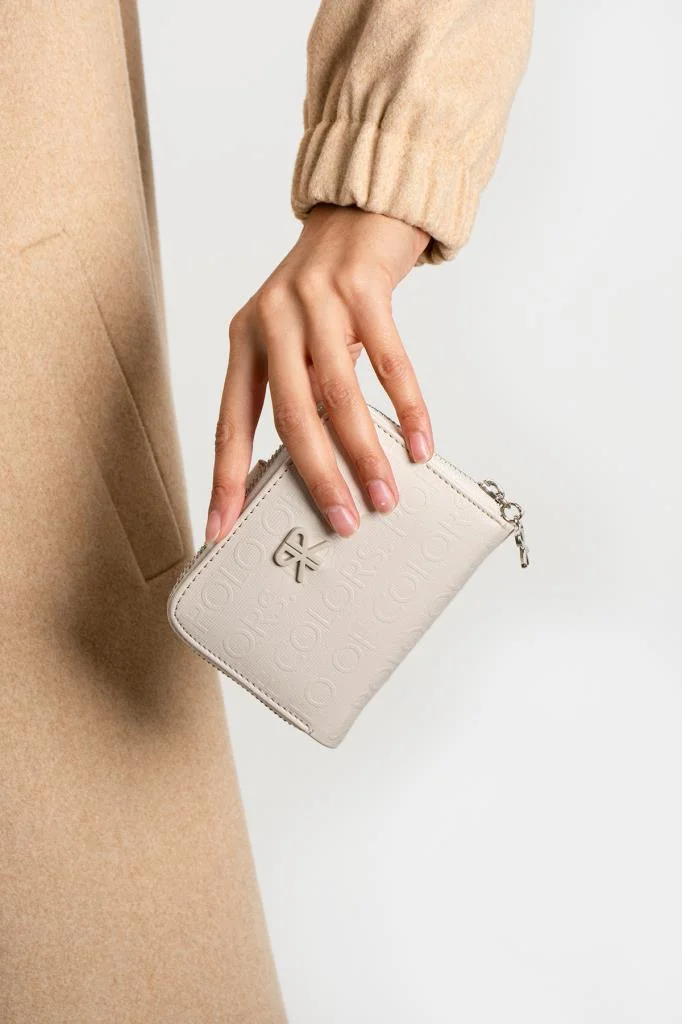 Impolo Nora Krem Kadın Cüzdan 10x13 Ebatında - Görsel 2