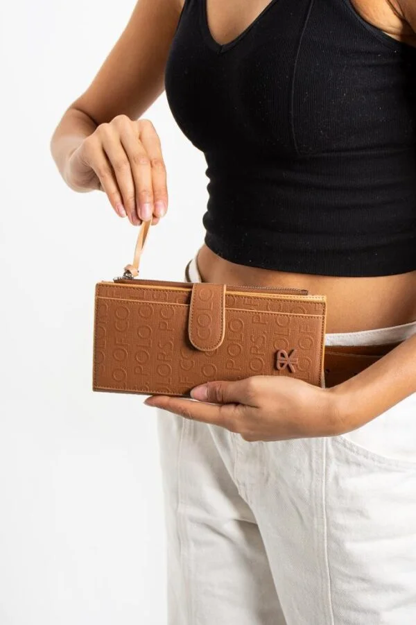 Impolo Selena Taba Kadın El Cüzdanı 10x20 Ebatında