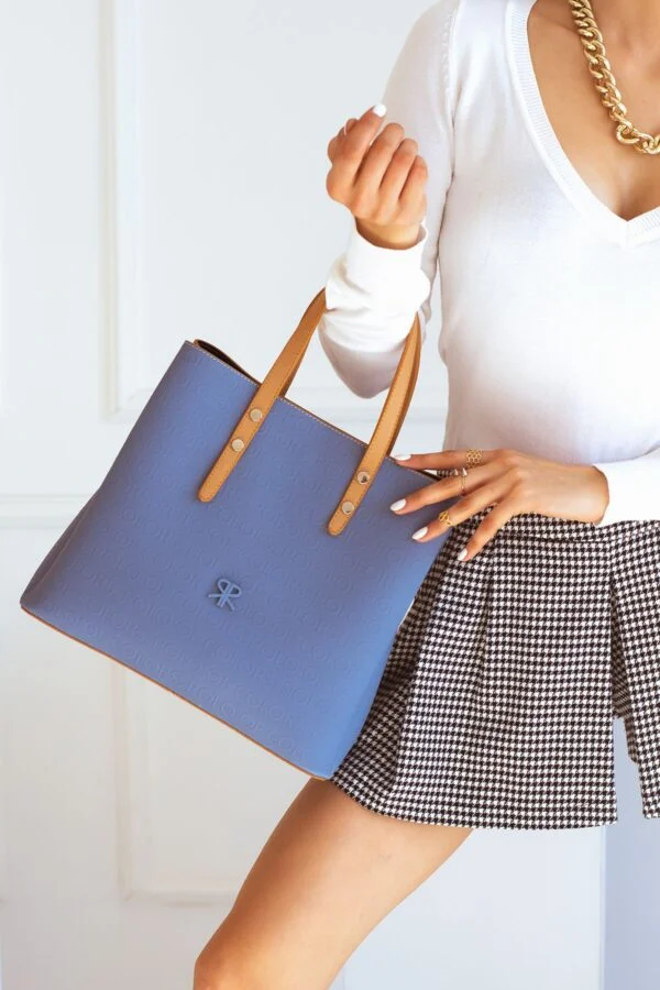 İmpolo Lori  Omuz  Mavi Taba  Kadın Çanta 27x34 Ebat