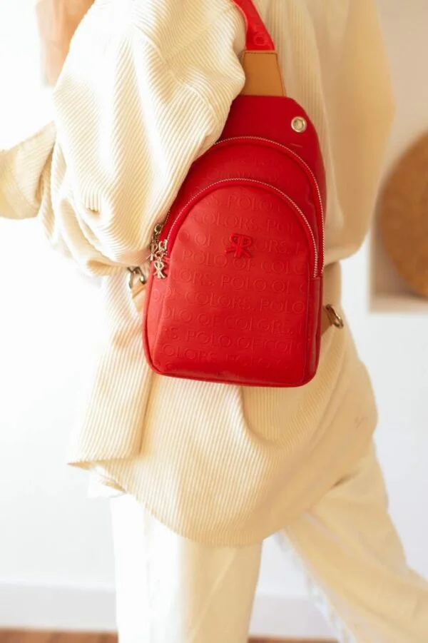 İmpolo Meri Bel Kırmızı Kadın Çanta