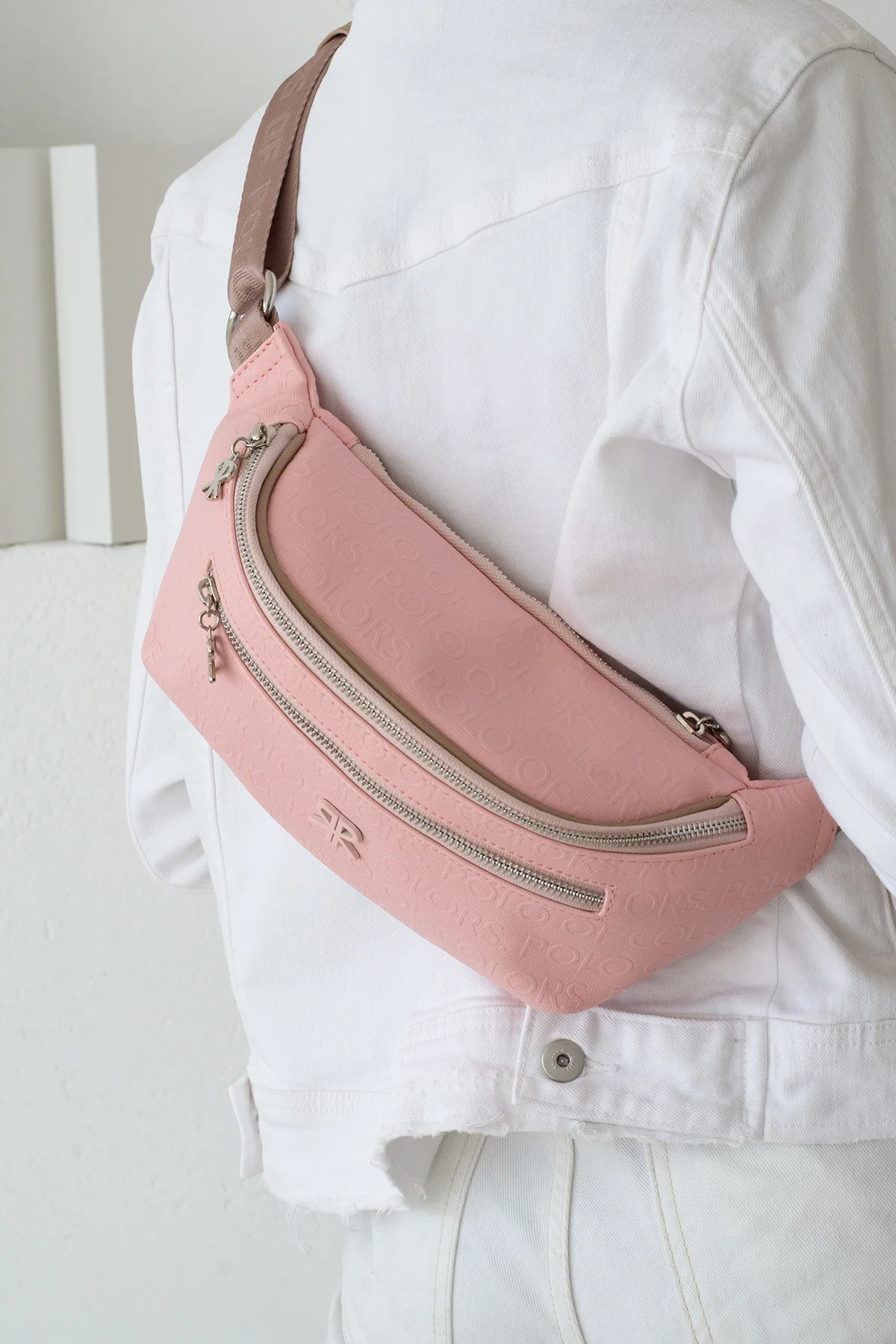 İmpolo Miya  Spor  Pudra  Taba  Kadın Bel Çanta - Görsel 2