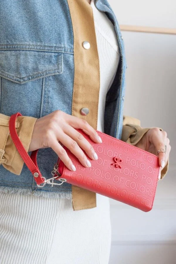 ImPolo Stella Kırmızı Kadın El Cüzdanı 20x11 Ebat