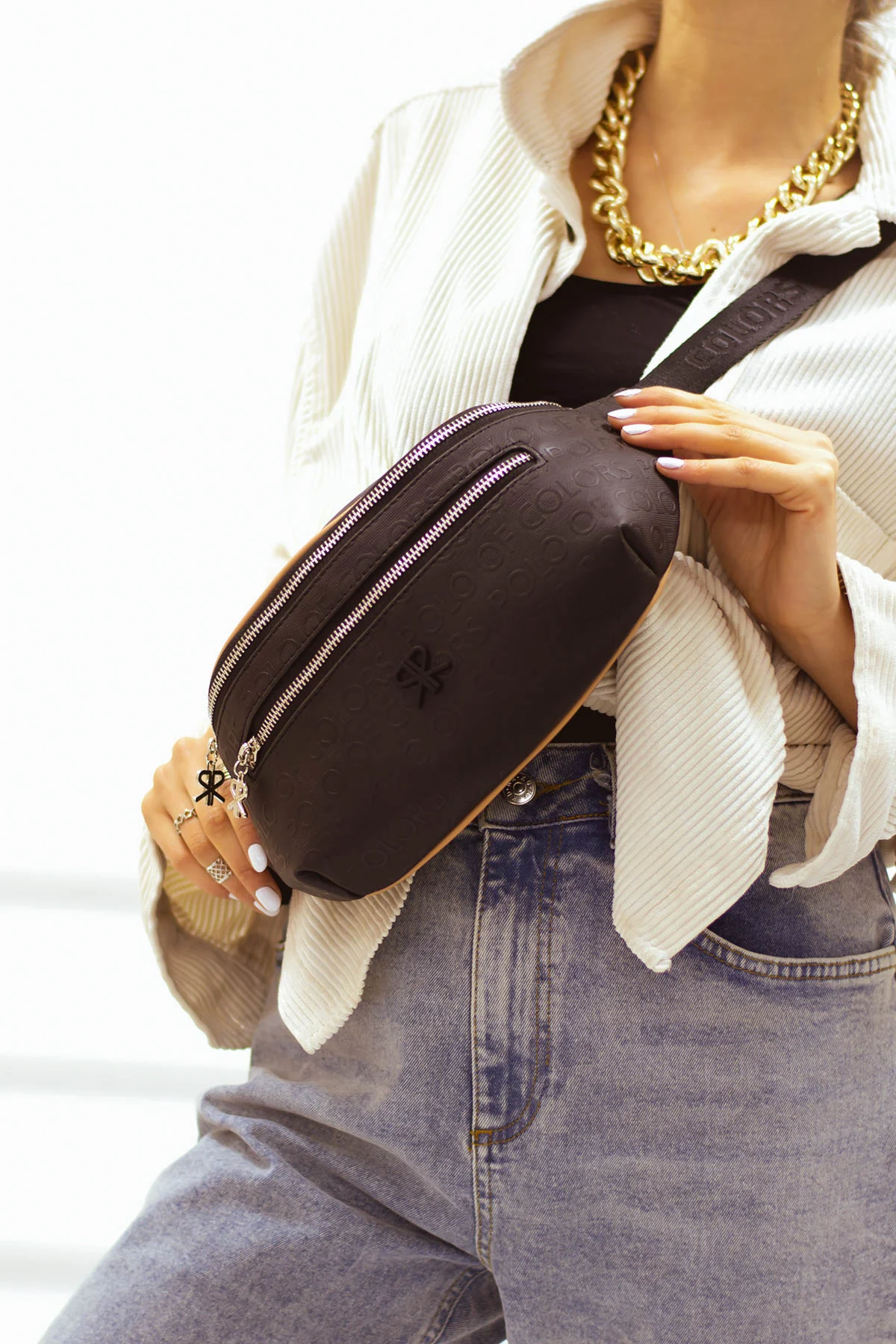 polo of colors şık badi bag uzunluk ebatı 32 genişlik ebatı 22 - Görsel 2