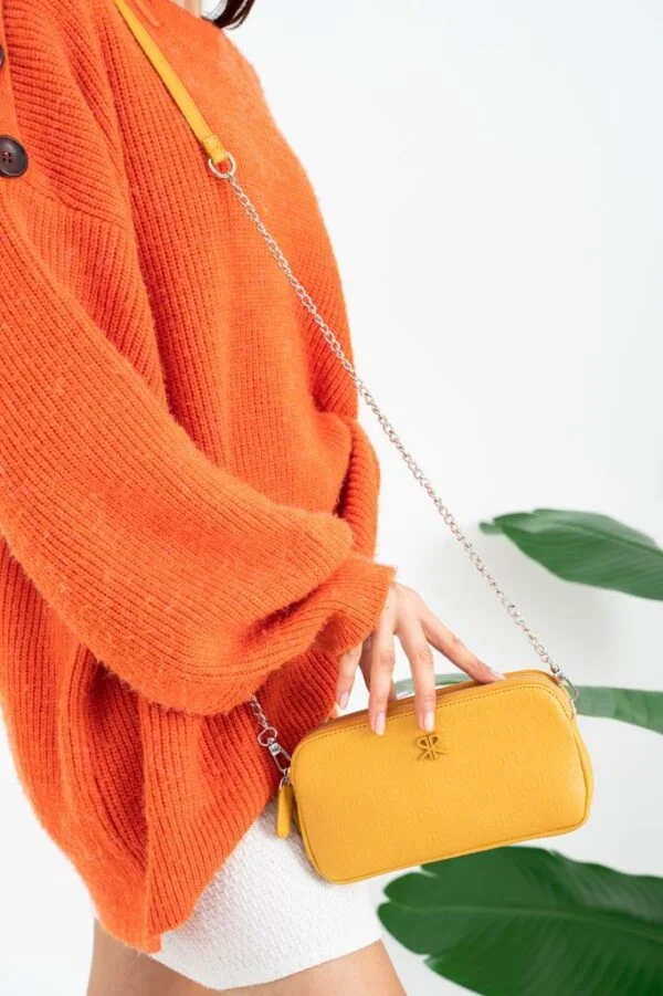 ImPolo Sera Hardal Sarı Kadın Omuz Ve Çapraz Çantası 12x22 Ebatı