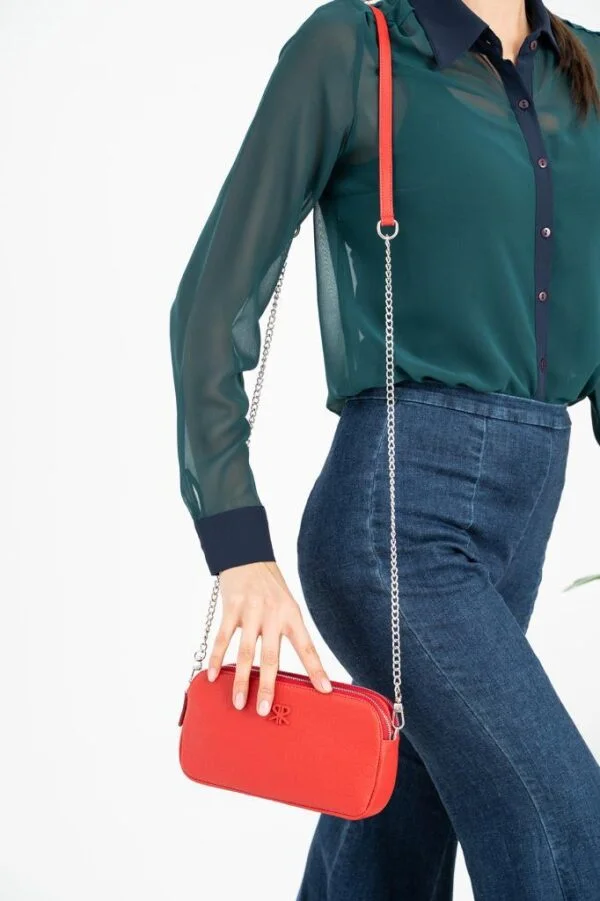 ImPolo Sera Kırmızı Kadın Omuz Ve Çapraz Çantası 12x22 Ebatı