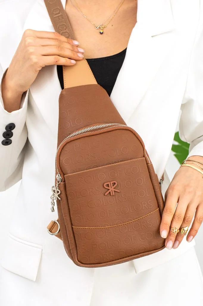 ImPolo Suzi Taba Kadın Bel Ve Omuz Çantası 31x18 Ebatında