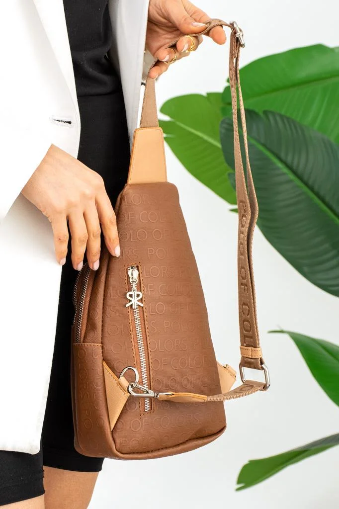 ImPolo Suzi Taba Kadın Bel Ve Omuz Çantası 31x18 Ebatında - Görsel 2